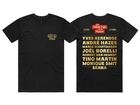 Line-up T-shirt Zwart